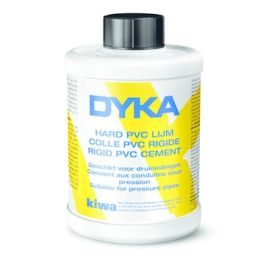 Lijm PVC HD KIWA 1/4L Pot + Kwast