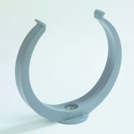 PVC Collier clips 110mm M7 gris