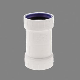 PP+ steekmof 40mm 2 x manchetmof wit