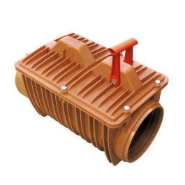 PVC Ontstoppingsstuk 200mm met keerklep Robr